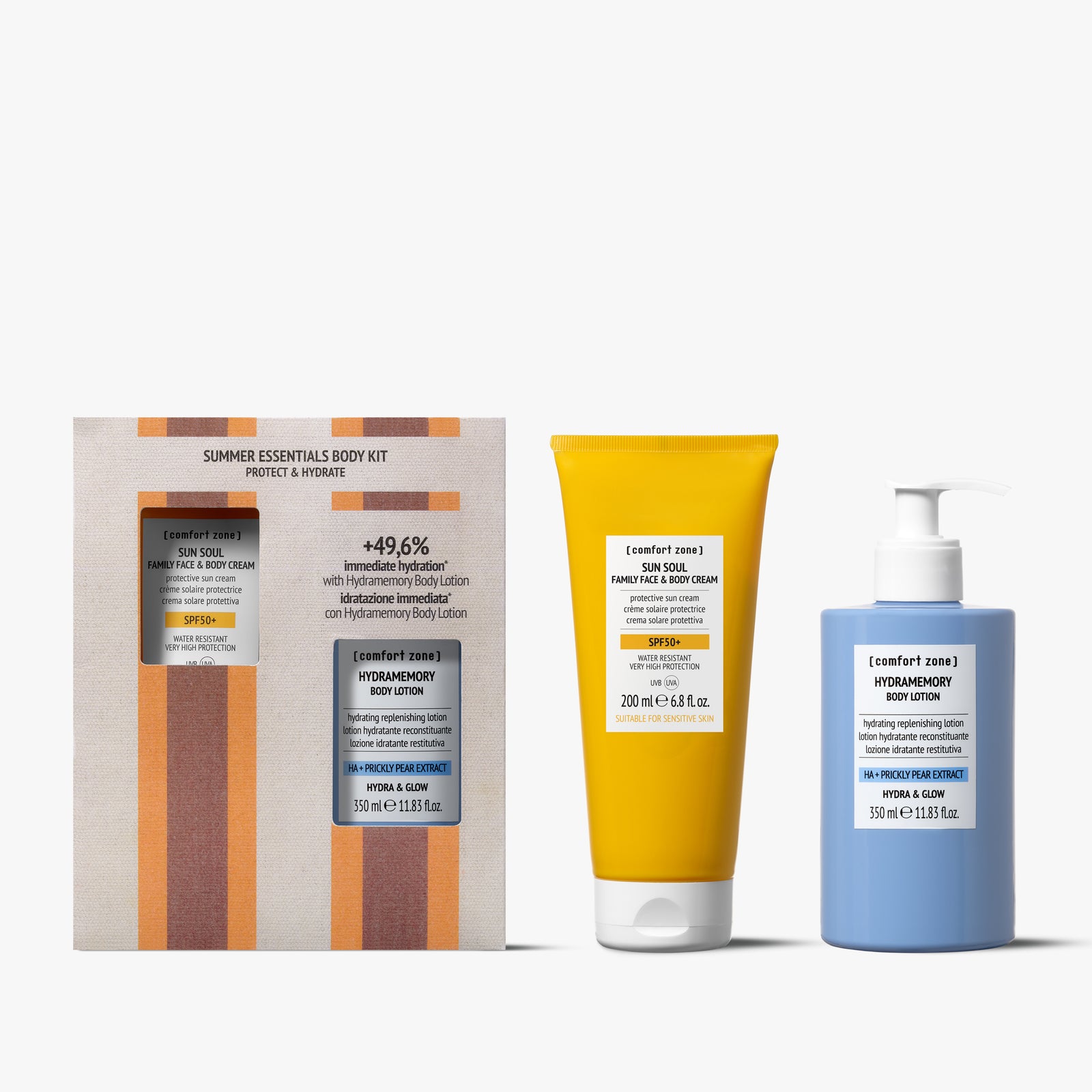 Comfort Zone: Kit Summer Essentials Body Protect &amp; Hydrate <p>SPF50+ duo idratante corpo e viso</p>
-1.jpg
