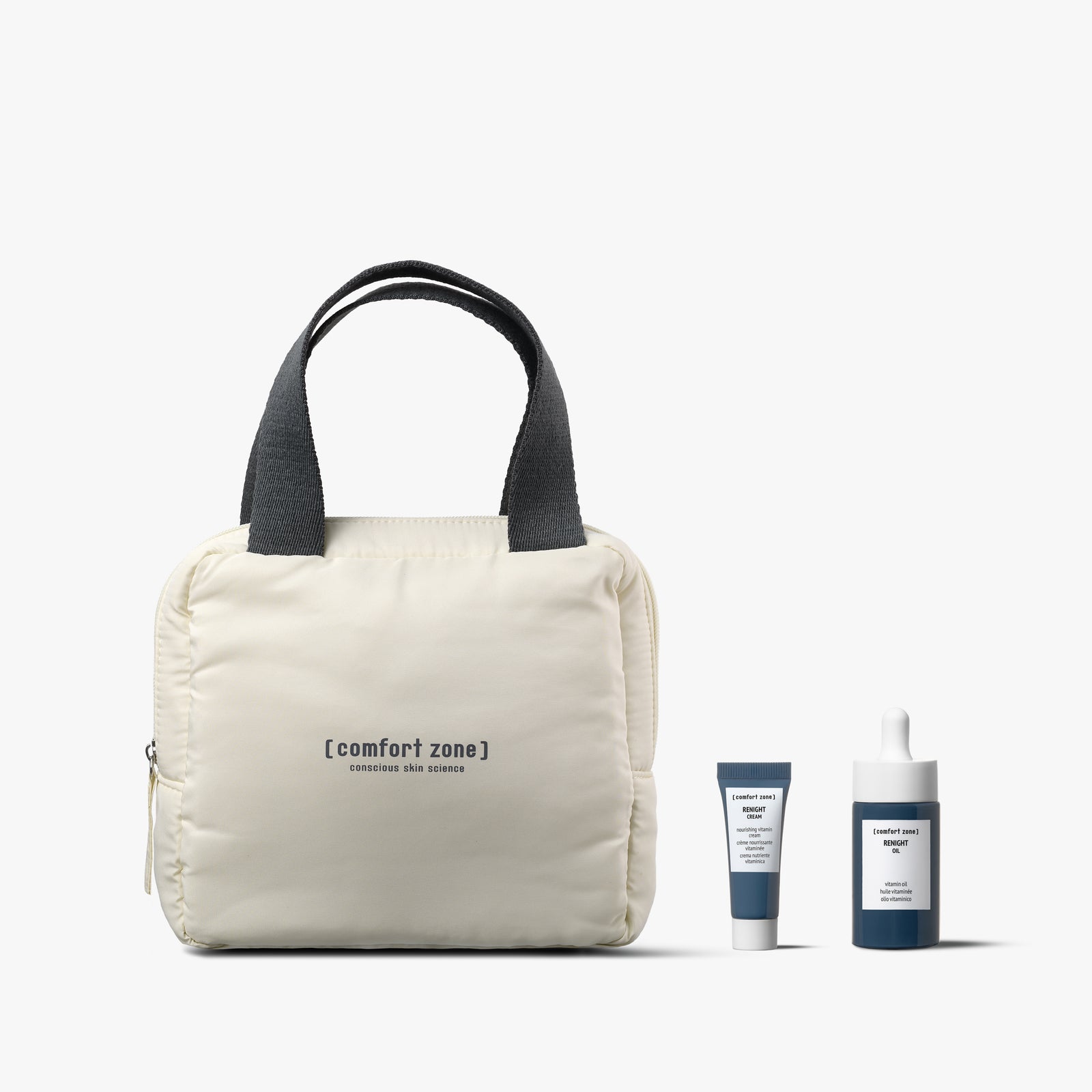 Comfort Zone: Kit Night Travel Essentials <p>Essenziali notte da viaggio con pouch</p>
-1.jpg
