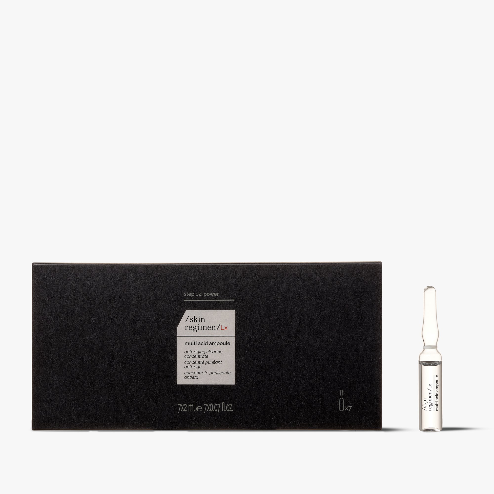 Comfort Zone: Skin Regimen Lx Multi Acid Ampoule Concentrato viso purificante anti-età<br>-8004608519805
