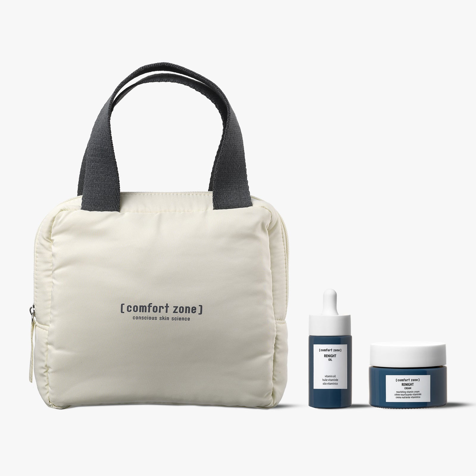 Comfort Zone: Kit Nourishing Overnight Bag  Routine notte con pouch -Bundle
