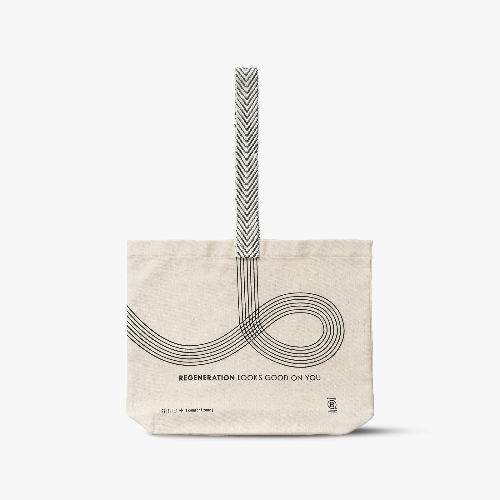 Comfort Zone: Accessories The New Regenerative Movement Bag  Tote Bag in cotone rigenerato -
