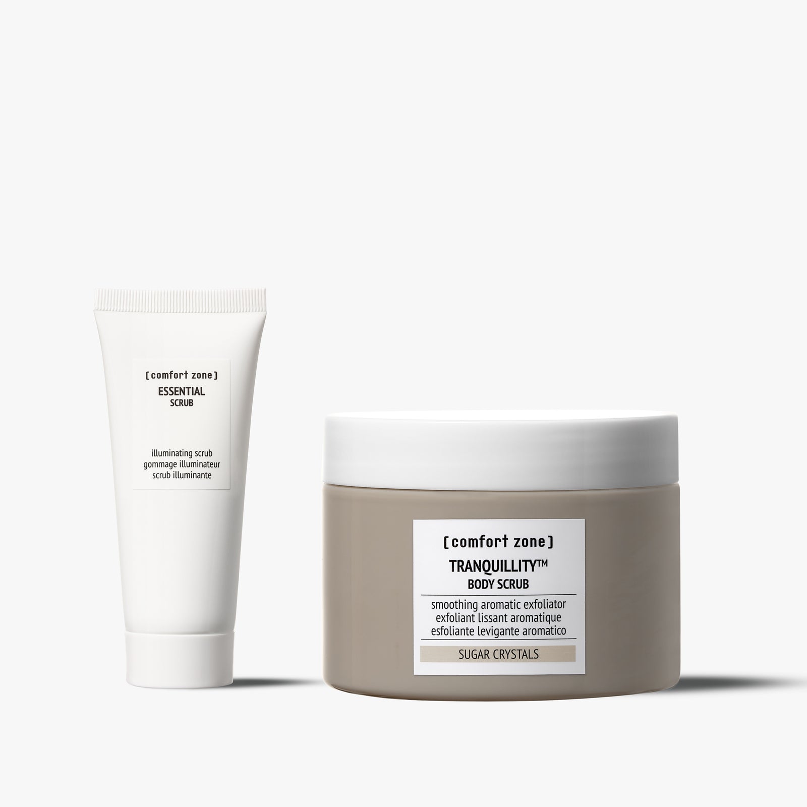 Comfort Zone: Kit Face &amp; Body Exfoliating Duo Set esfoliante viso e corpo-

