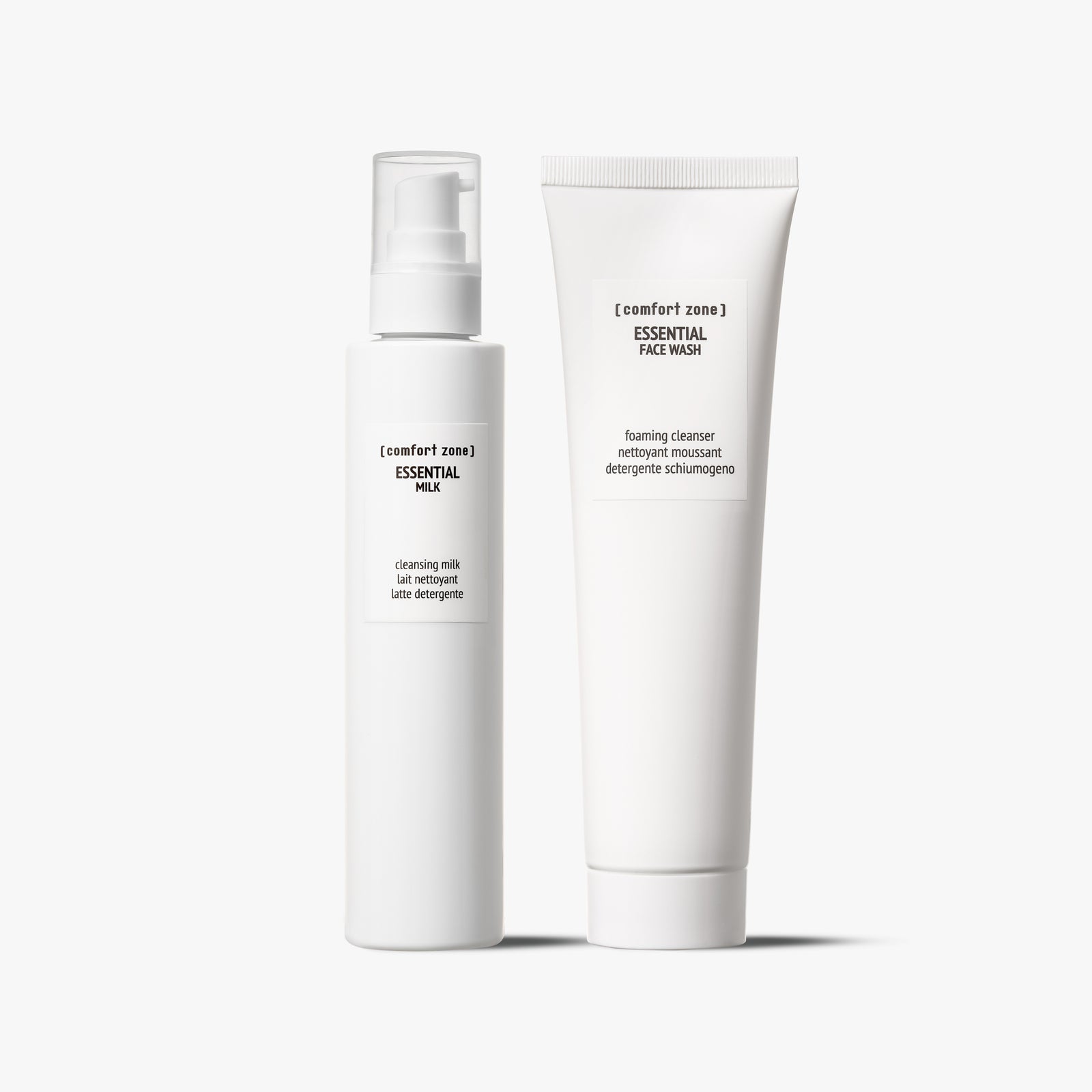 Comfort Zone: Kit Essential Cleansing Duo Set viso doppia detersione delicata-
