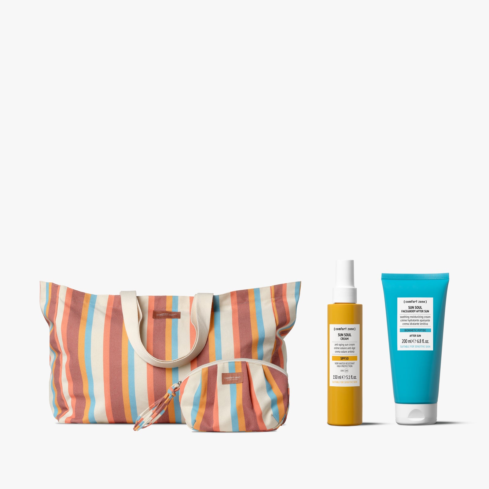 Comfort Zone: Kit Summer Duo Spf50 <p>Crema solare e doposole con borsa mare</p>
-
